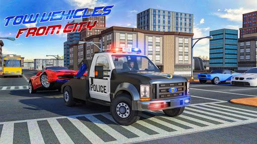 Police Tow Truck Simulator - عکس بازی موبایلی اندروید