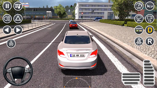 Modern Car Driving : Car Games - Gameplay image of android game