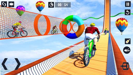 Mega Ramp Bicycle Stunt Race - Image screenshot of android app