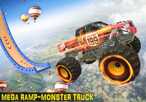 Ramp Monster Truck Stunts - عکس برنامه موبایلی اندروید
