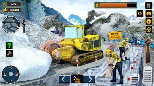 Snow Offroad Construction Game - عکس بازی موبایلی اندروید