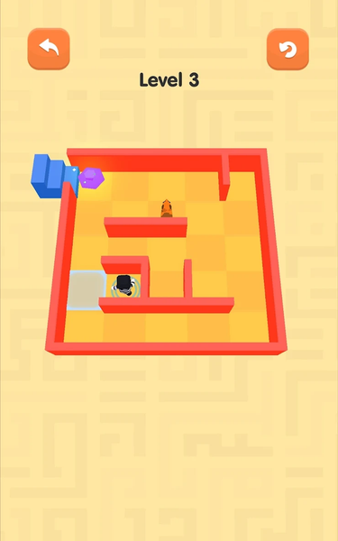 Maze Escape: Spy Puzzle - Gameplay image of android game