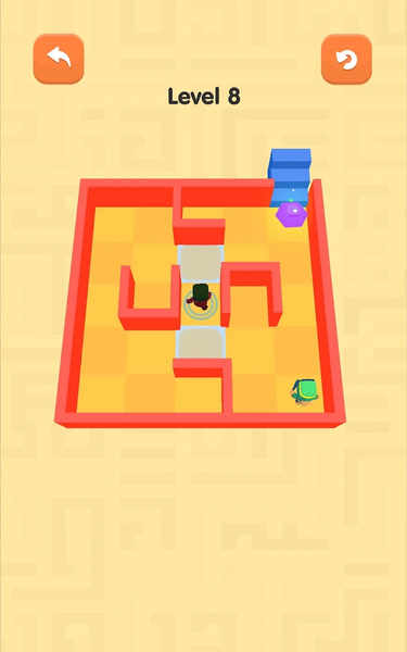 Maze Escape: Spy Puzzle - Gameplay image of android game