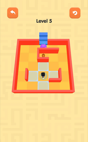 Maze Escape: Spy Puzzle - Gameplay image of android game