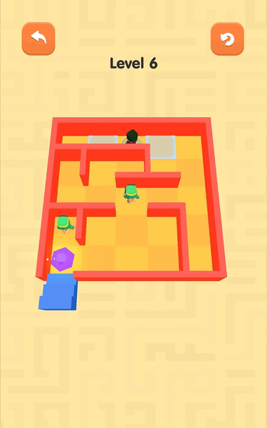 Maze Escape: Spy Puzzle - Gameplay image of android game