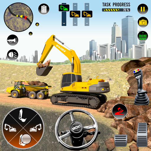 Stickman City Construction - Gameplay image of android game