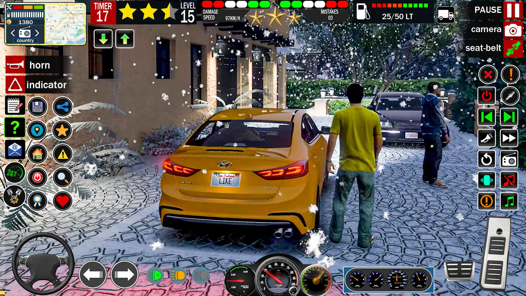 Taxi Driving Game 3D Taxi Game - Gameplay image of android game