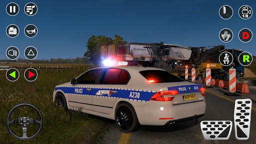 Police Car Chase Parking Game - Image screenshot of android app