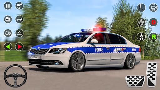Police Car Chase Parking Game - Image screenshot of android app