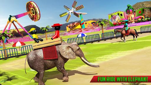 Water Slide Stickman Fun Park - عکس بازی موبایلی اندروید