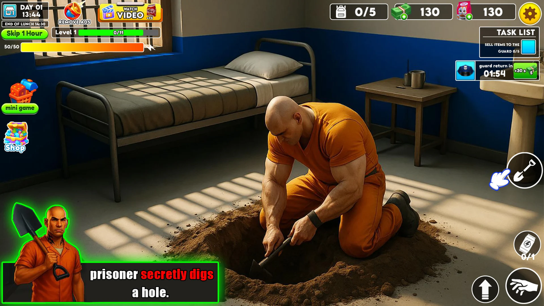 Prison Escape Master Mind Game - Gameplay image of android game
