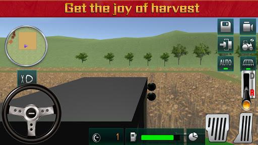 Farmer Harvest Simulator 3D - Tractor Hauling - Gameplay image of android game