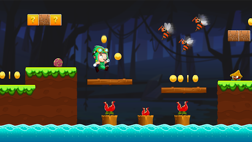 Super Bino: Jungle Adventure - Image screenshot of android app