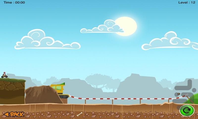 4 Wheeled Bike Summer - Gameplay image of android game