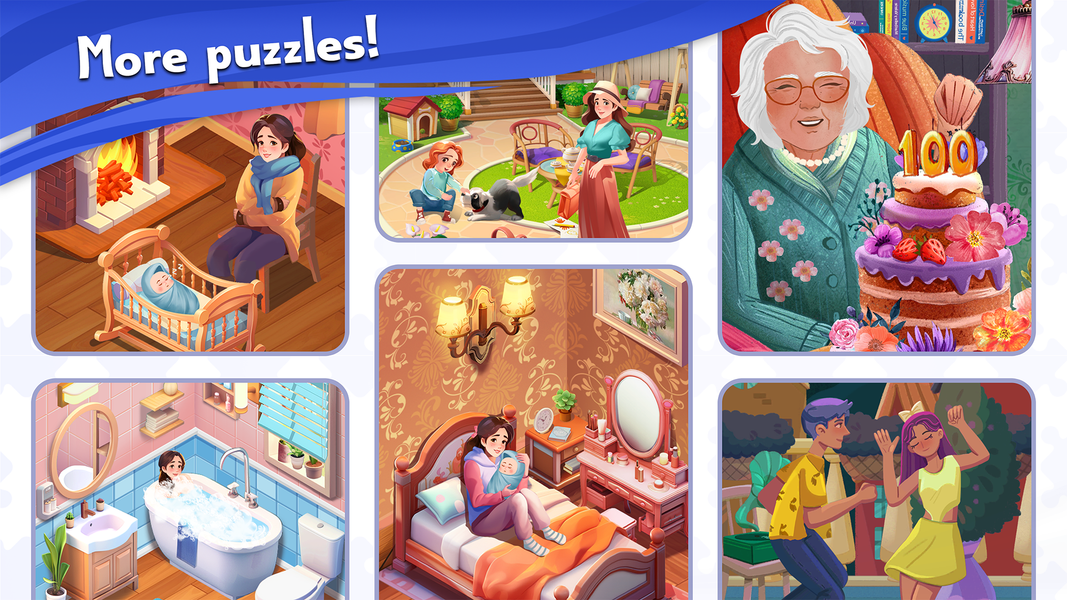 Art Puzzle: Jigsaw Story - عکس بازی موبایلی اندروید