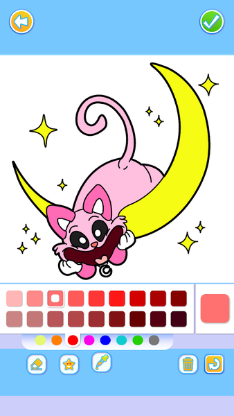 Cartoon Coloring Monster Color - عکس بازی موبایلی اندروید