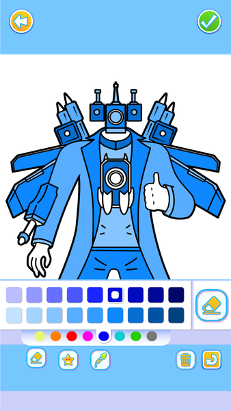 Cartoon Coloring Monster Color - عکس بازی موبایلی اندروید