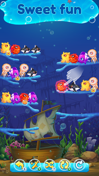 Fish Sort: Sorting Color - Gameplay image of android game