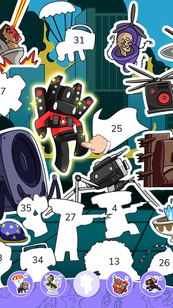 Sticker By Number: Puzzle Game - عکس بازی موبایلی اندروید