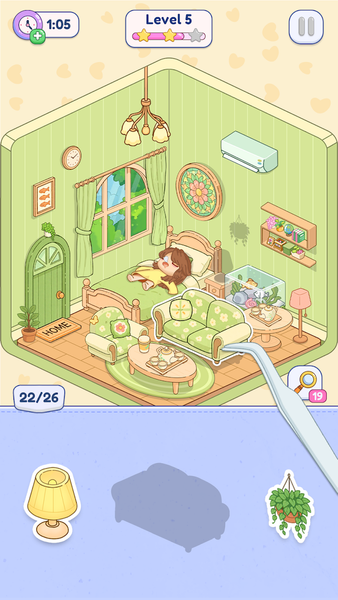 Sticker Decor Room - عکس بازی موبایلی اندروید