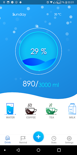 Water Tracker - عکس برنامه موبایلی اندروید