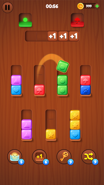 Wood Blocks: Color Sort - عکس بازی موبایلی اندروید