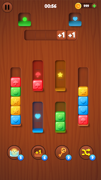 Wood Blocks: Color Sort - عکس بازی موبایلی اندروید