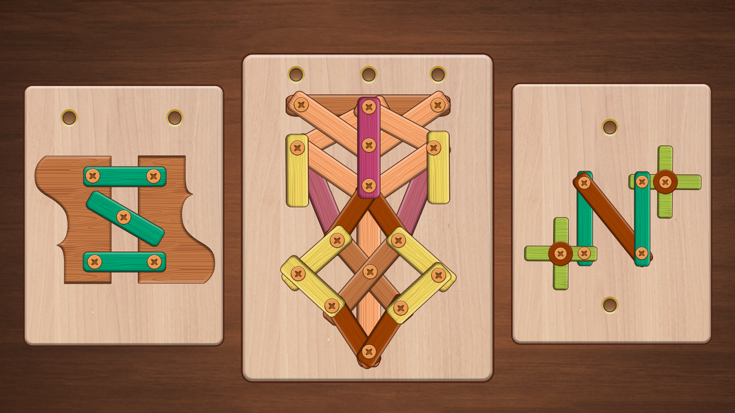 Wood Nuts & Bolts: Story Games - عکس بازی موبایلی اندروید