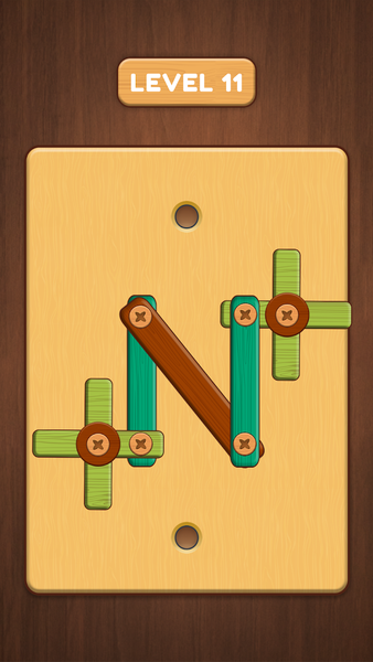 Wood Nuts & Bolts: Story Games - عکس بازی موبایلی اندروید