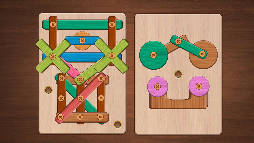 Wood Nuts & Bolts: Story Games - عکس بازی موبایلی اندروید