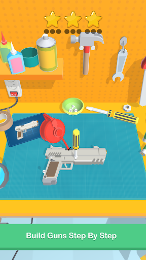 Gun Builder 3D - Gameplay image of android game