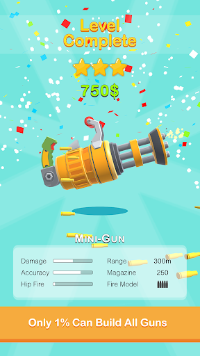 Gun Builder 3D - Gameplay image of android game