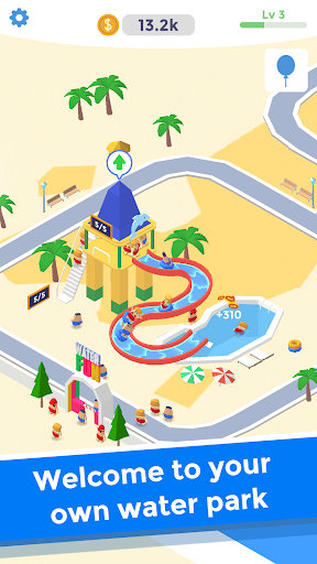 Idle Aqua Park - عکس بازی موبایلی اندروید