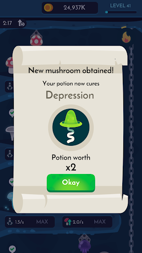 Magic Mushrooms - Gameplay image of android game