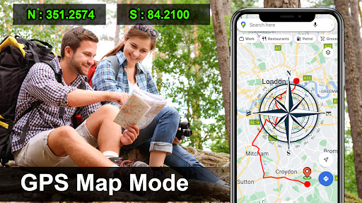 GPS Compass Navigator - عکس برنامه موبایلی اندروید