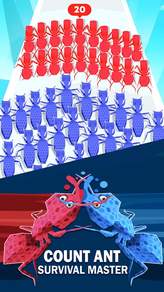 Count Ants : Survival Master - Gameplay image of android game