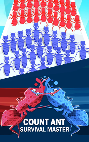 Count Ants : Survival Master - Gameplay image of android game