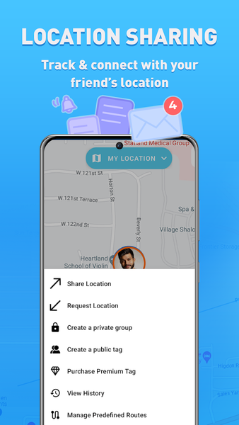 GPS Tracker Family Location - عکس برنامه موبایلی اندروید