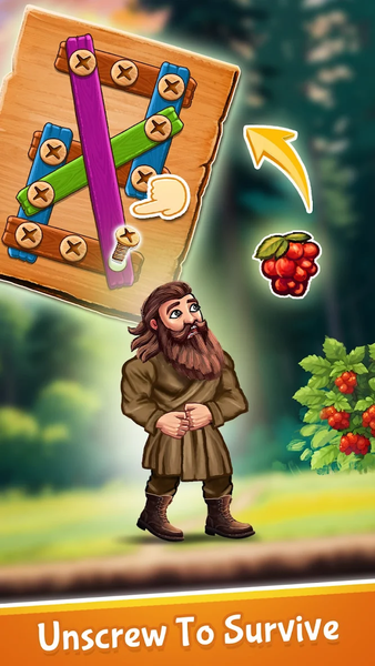 King Unscrew Nut Puzzle Games - عکس بازی موبایلی اندروید