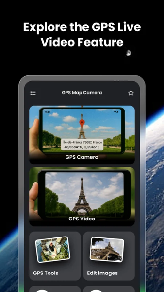 GPS Map Camera Timestamp - عکس برنامه موبایلی اندروید