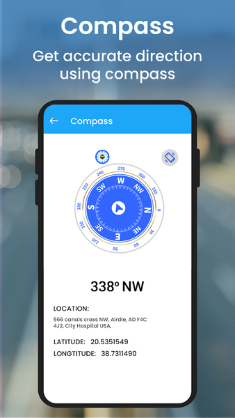 GPS Map Navigation Live Map - عکس برنامه موبایلی اندروید