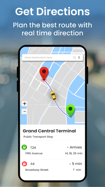 GPS Maps Navigation Live Map - عکس برنامه موبایلی اندروید