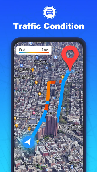 GPS Navigation - Route Finder - عکس برنامه موبایلی اندروید