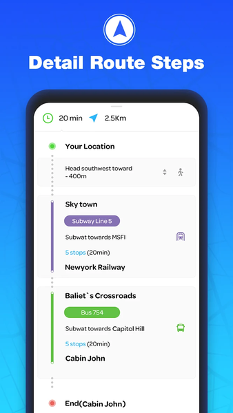 GPS Navigation - Route Finder - Image screenshot of android app