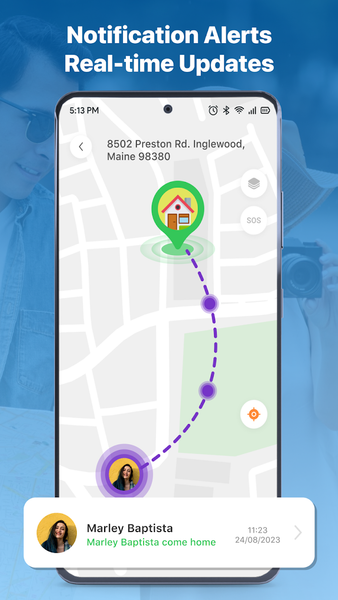 GPS Location Tracker for Phone - عکس برنامه موبایلی اندروید