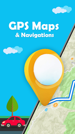 GPS, Maps & Driving Directions - Image screenshot of android app