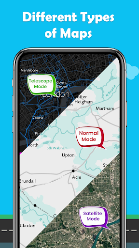 Maps, GPS & Driving Directions - عکس برنامه موبایلی اندروید