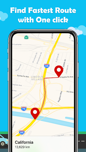 Maps, GPS & Driving Directions - عکس برنامه موبایلی اندروید