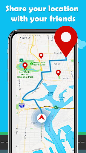 Maps, GPS & Driving Directions - عکس برنامه موبایلی اندروید
