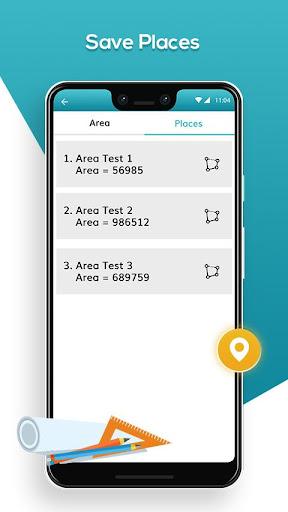 GPS Area Measure Calculator - عکس برنامه موبایلی اندروید
